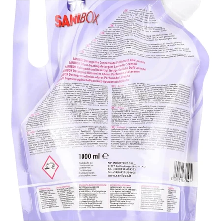 Pet Professional Sanibox Desinfecterende reiniger voor huisdierruimtes, met lavendelgeur, 1 liter