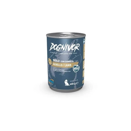 Drn Dognivor Lamb, Potatoes, and Zucchini - Complete Single-Protein Wet Dog Food, 400 g
