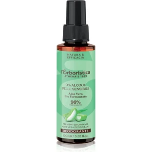 L'erboristica Bio-Aloe-Vera-Deodorant-Spray mit Ferment, alkoholfrei, 100 ml