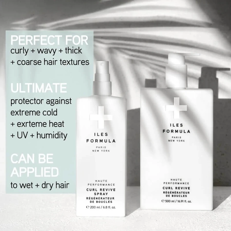 Iles Haute Performance Formula - Spray para cabello rizado u ondulado, 200 ml
