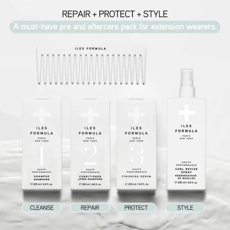 Iles Haute Performance Formula - Spray para cabello rizado u ondulado, 200 ml