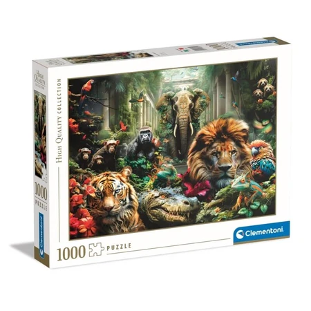 Colección de rompecabezas Clementoni: Mystic Jungle - Rompecabezas para adultos, 1.000 piezas, 70 x 50 cm