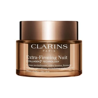 Clarins Extra-Firming Nachtcrème - Collagen 3-technologie - Nachtcrème voor de droge huid, 50 ml