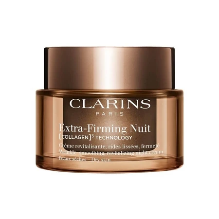 Clarins Extra-Firming Nachtcrème - Collagen 3-technologie - Nachtcrème voor de droge huid, 50 ml