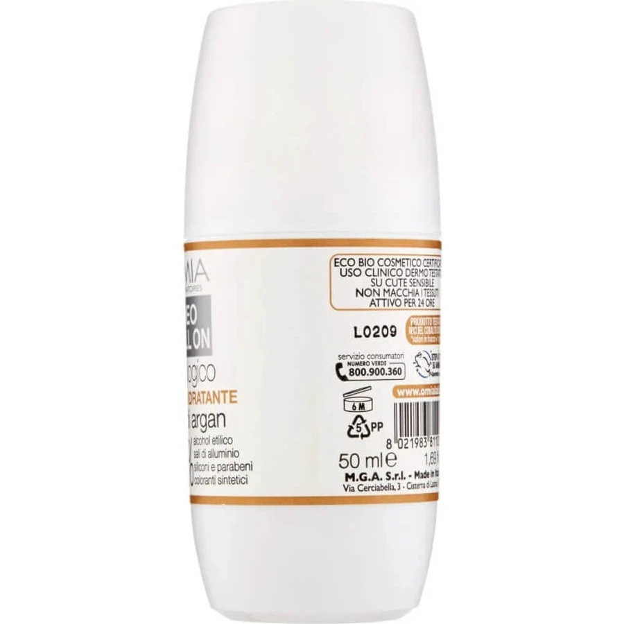 Omia Laboratoires Desodorante en roll-on con aceite de argán - 50 ml