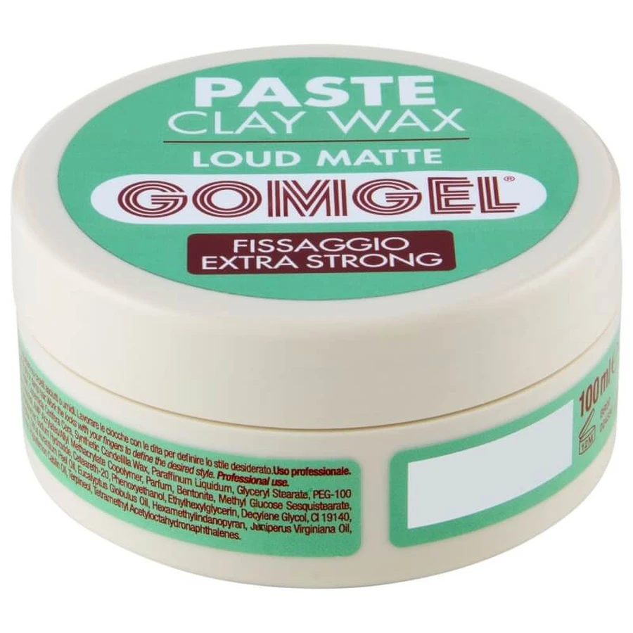 Gomgel Paste Clay Wax – Loud Matte Gomgel – Extra starker Halt, 100 ml