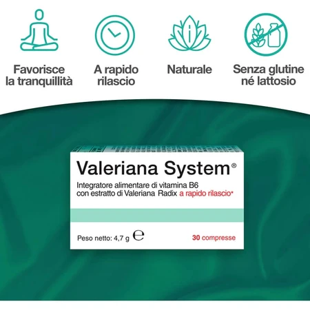 Valeriana System 30 Tabletten – ein Nahrungsergänzungsmittel zur Förderung des Schlafes