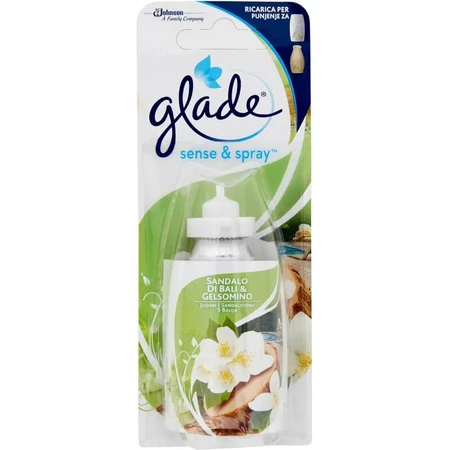 Glade Nachfüllpackung für den automatischen Lufterfrischer „Sense &amp; Spray“, 1 Stück, verschiedene Düfte