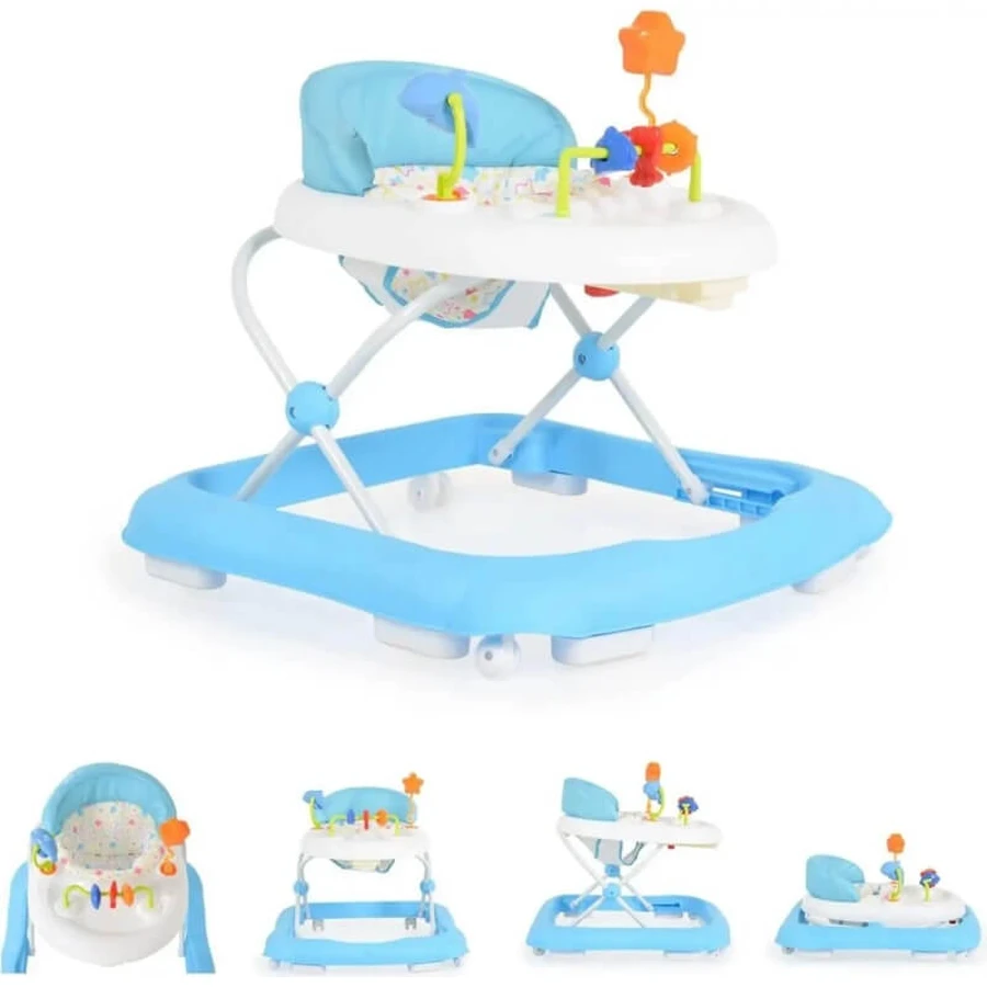 Cangaroo Eko - Baby Walker for Children 6m+ - Blue
