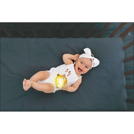 Clementoni „Twinkle Twinkle Little Fox“ – Plüsch-Nachtlicht für Babys mit Lichtern und Melodien