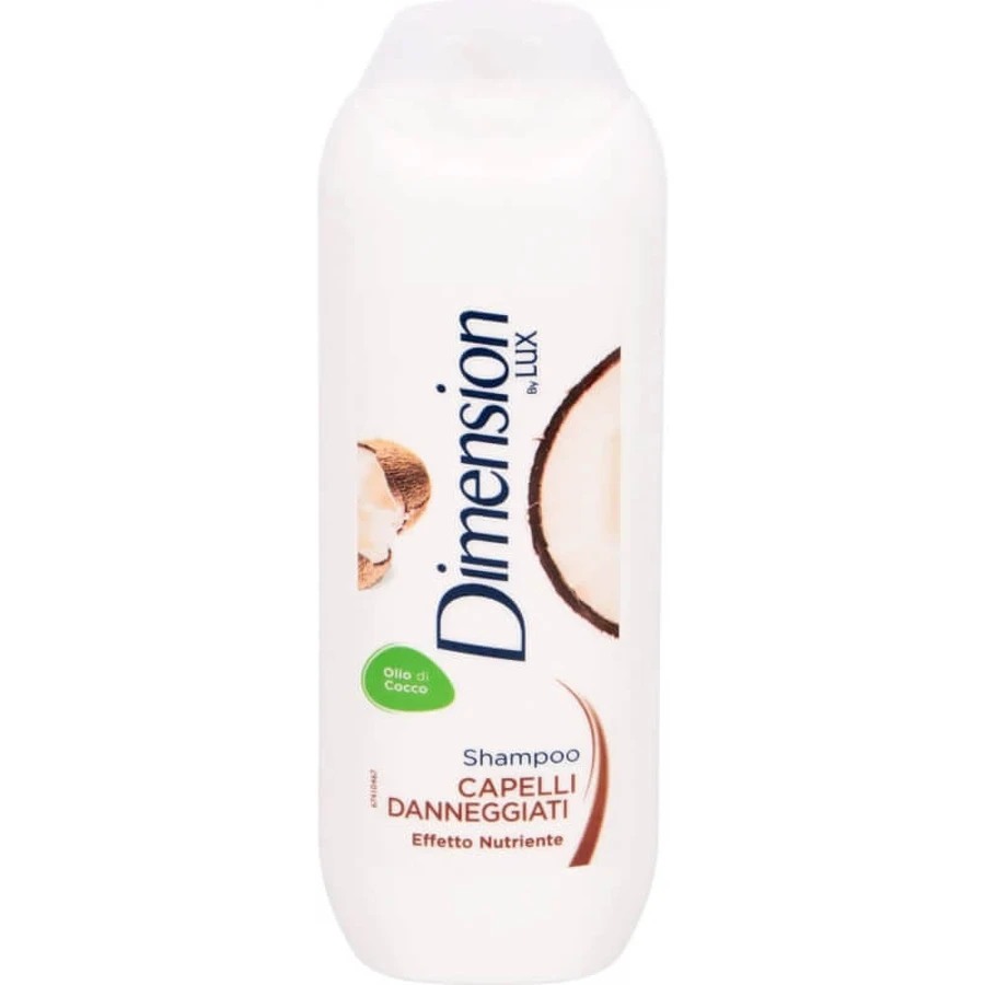 Dimension By lux Shampoo with Coconut Oil, 250 ml