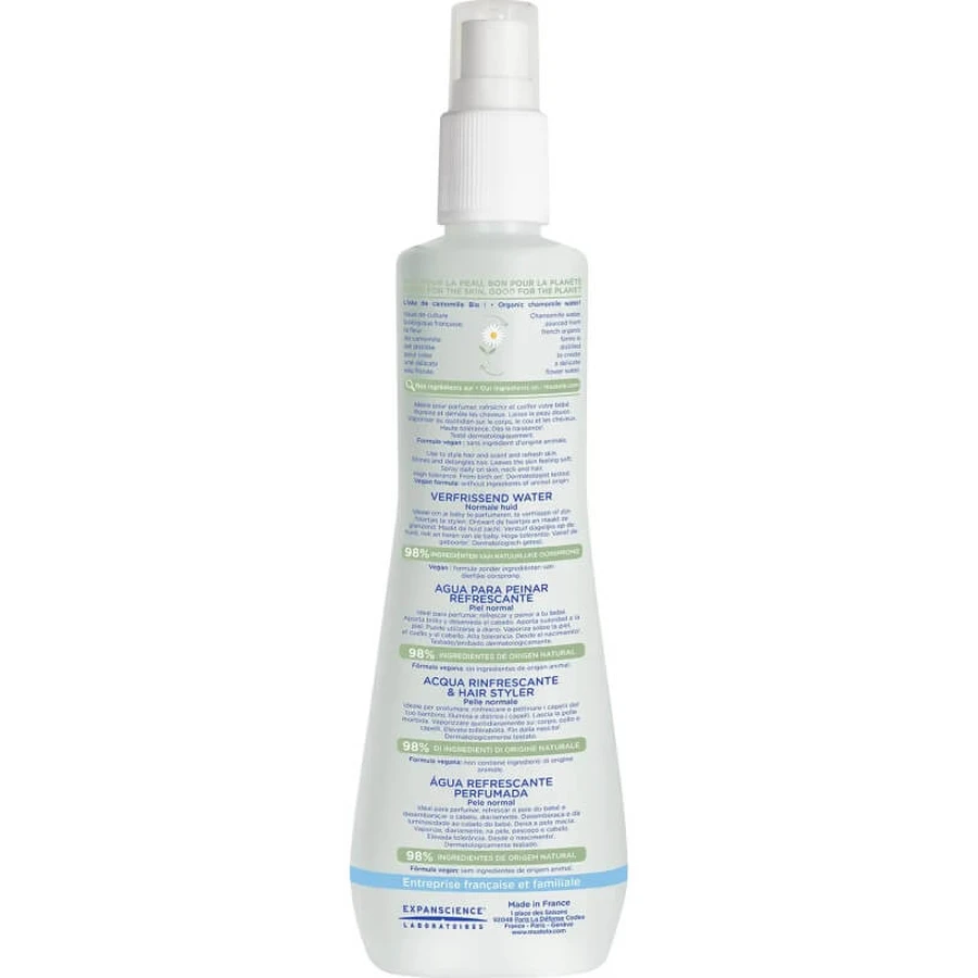 Mustela Spray rafraîchissant pour le corps et les cheveux 200 ml