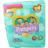 Pampers Baby-Dry 3 Midi 4–9 kg, 20 Windeln
