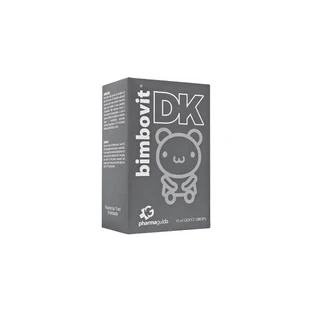 Bimbovit DK 15 ml — un complément alimentaire favorisant la croissance, contenant des vitamines D et K