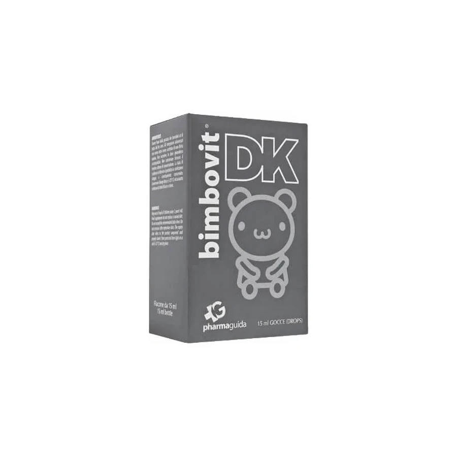 Bimbovit DK 15 ml — un complément alimentaire favorisant la croissance, contenant des vitamines D et K