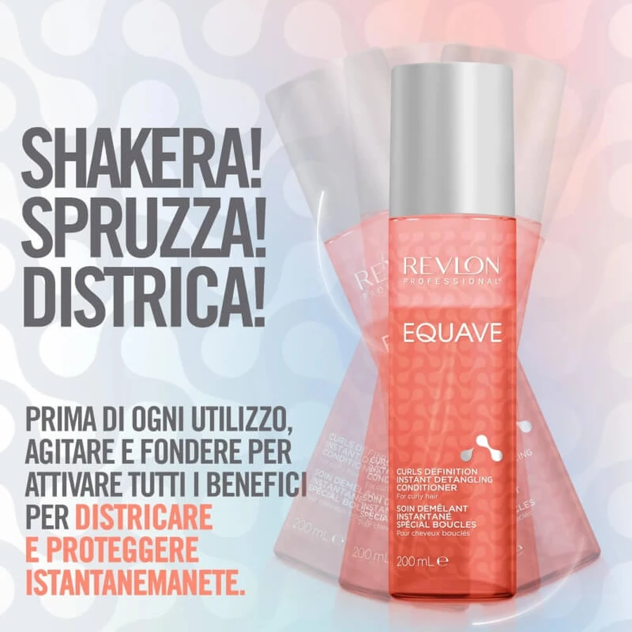 Revlon Professional equave curls definition - ontklittende conditioner voor krullend haar, 200 ml