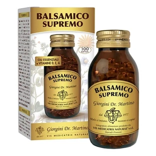 Dr. Giorgini Balsamico Supremo 100 Softgels - Balsamic Supplement for the Respiratory Tract