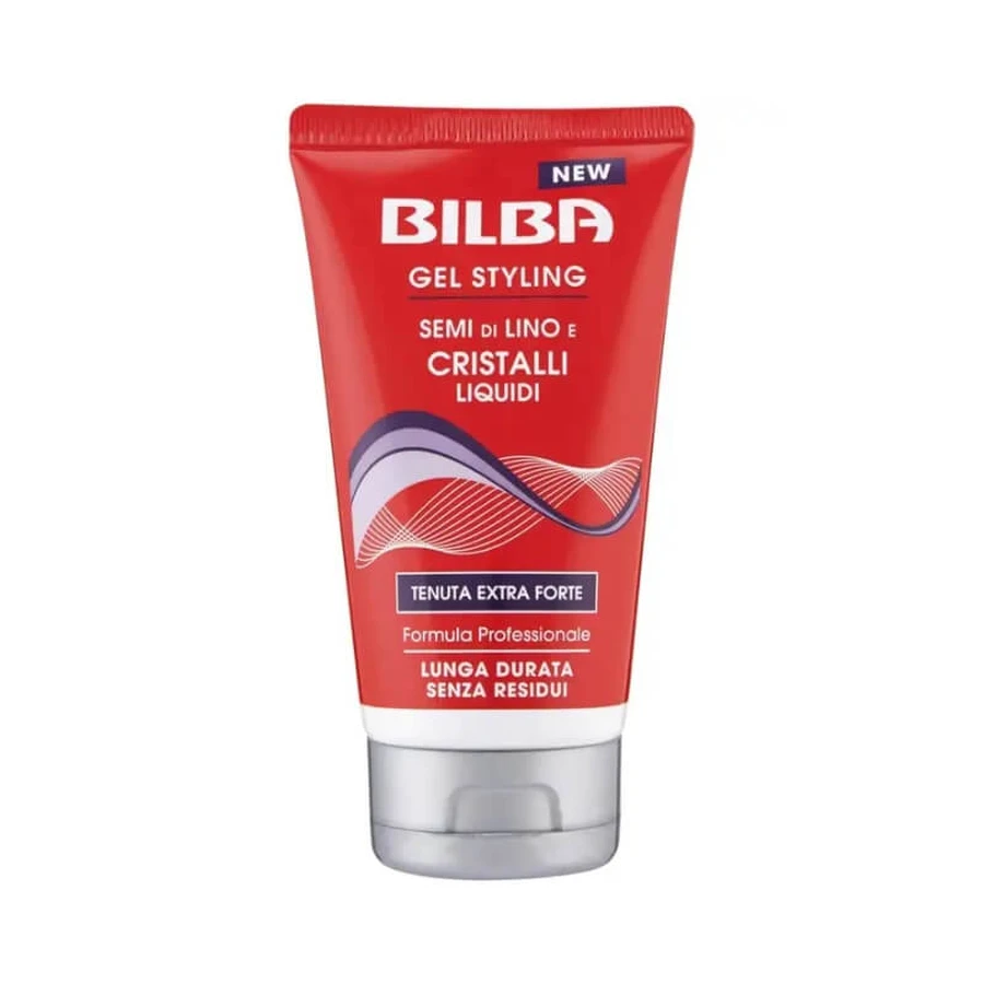 Bilba Extra-Strong, Long-Lasting Gel with Flax Seeds and Liquid Crystals, 150 ml