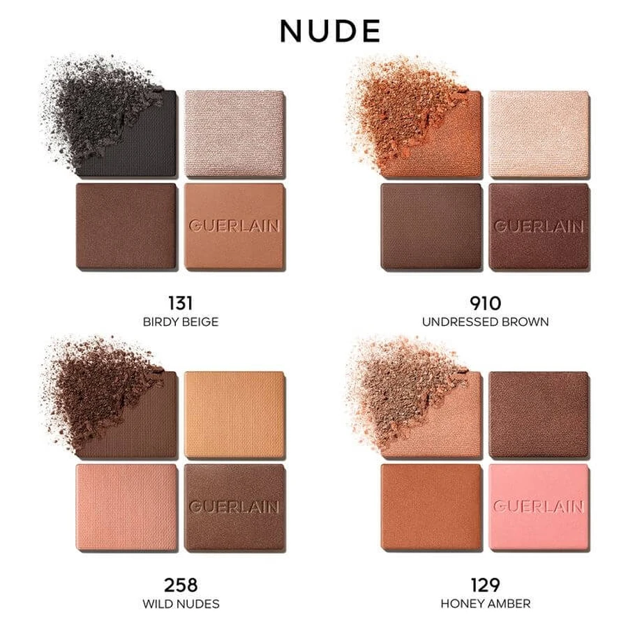 Guerlain Ombres G - Oogschaduwpalet met 4 kleuren nr. 131 Birdy Beige