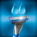 Cuchillas de afeitar Gillette Mach3 Turbo - 4 cuchillas de recambio