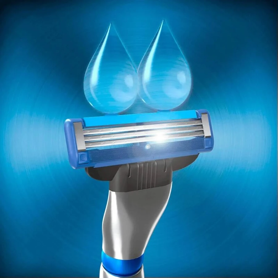 Cuchillas de afeitar Gillette Mach3 Turbo - 4 cuchillas de recambio