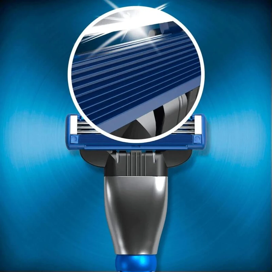 Cuchillas de afeitar Gillette Mach3 Turbo - 4 cuchillas de recambio