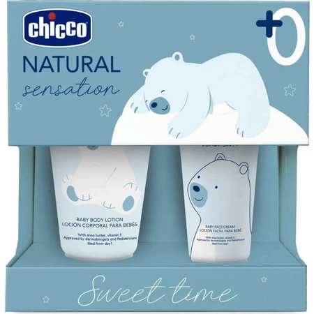 Chicco Natural Sensation Sweet Time – Geschenkset für Neugeborene