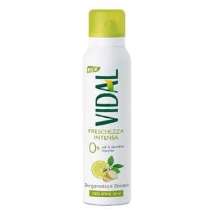 Vidal Bergamota y Jengibre - Desodorante en spray 150 ml