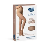 Sauber Classic Line 140 denier (18-22 mmHg) Micro-Mesh zwangerschapspanty – Maat 2, neutraal beige