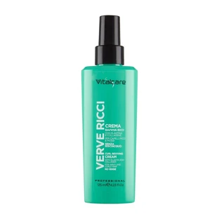 Vitalcare Verve Curls - Crema revitalizante para rizos que aporta definición, elasticidad y control del encrespamiento, 125 ml
