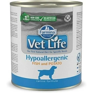 Farmina Vet Life Hypoallergenic Fish and Potatoes - Hypoallergeen hondenvoer voor honden met voedselintoleranties, 300 g