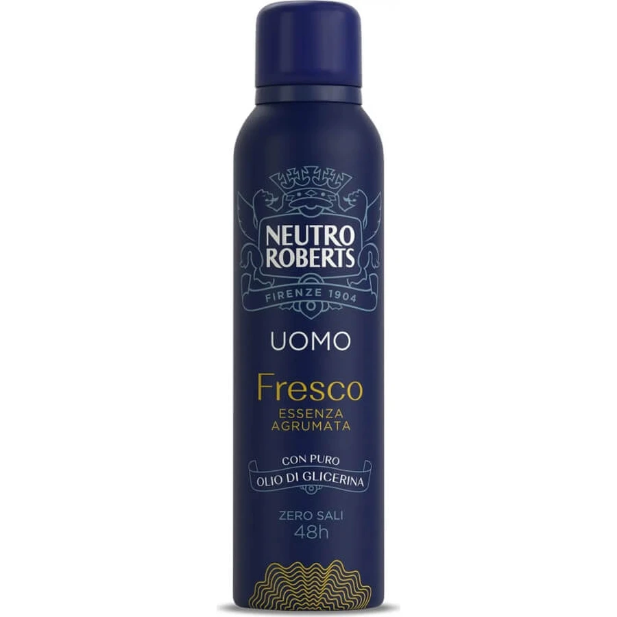 Neutro Roberts Fresco para hombre, aroma cítrico - Desodorante en spray, 150 ml