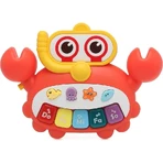 Piano con forma de cangrejo de Kiokids