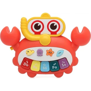 Piano con forma de cangrejo de Kiokids