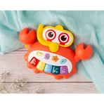 Piano con forma de cangrejo de Kiokids