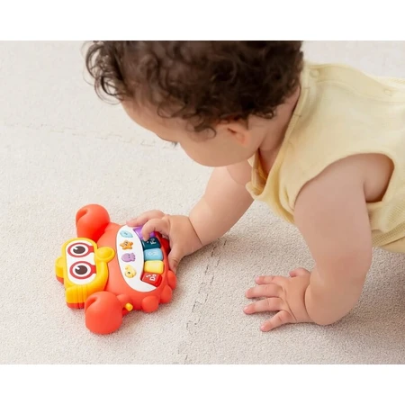 Piano con forma de cangrejo de Kiokids