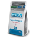 Farmina Vetlife Hypoallergenic Pork & Potato - Compleet voer voor katten met voedselintoleranties en huidaandoeningen, 1,5 kg