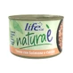 Life Petcare Life Cat Natura &amp; Tuna with Salmon and Carrots - Wet Cat Food, 150 g