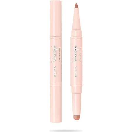 Pupa Vamp ! Duo onctueux - Crayon à lèvres contourant et rouge à lèvres brillant n° 003 Warm Nude