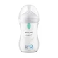 Avent Natural Response - Biberon de 260 ml avec valve AirFree, débit 3 - éléphant