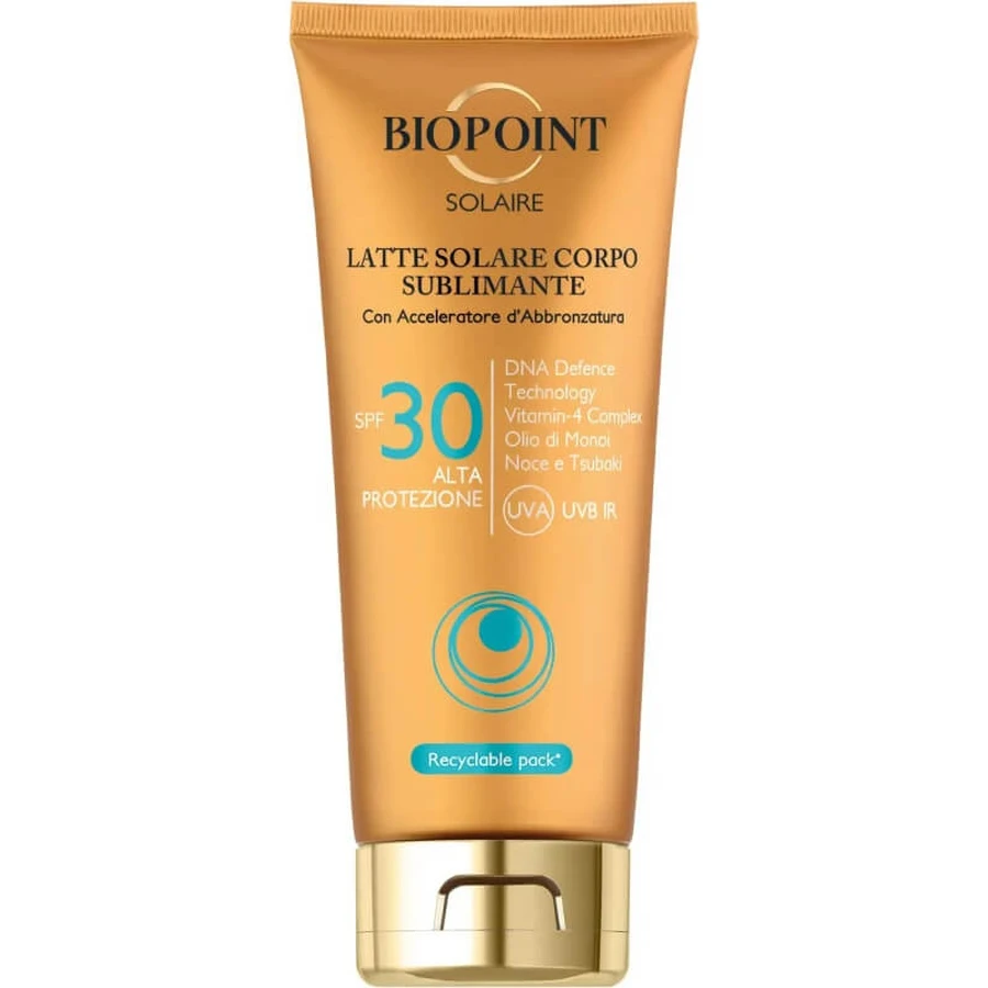 Biopoint Sunscreen SPF 30 High Protection Body Lotion 200 ml