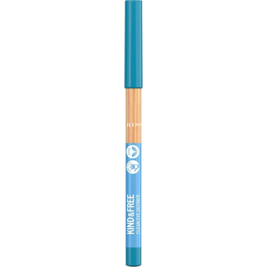 Rimmel Kind & Free Clean Eye Definer - Crayon pour les yeux n° 06 Anime Blue