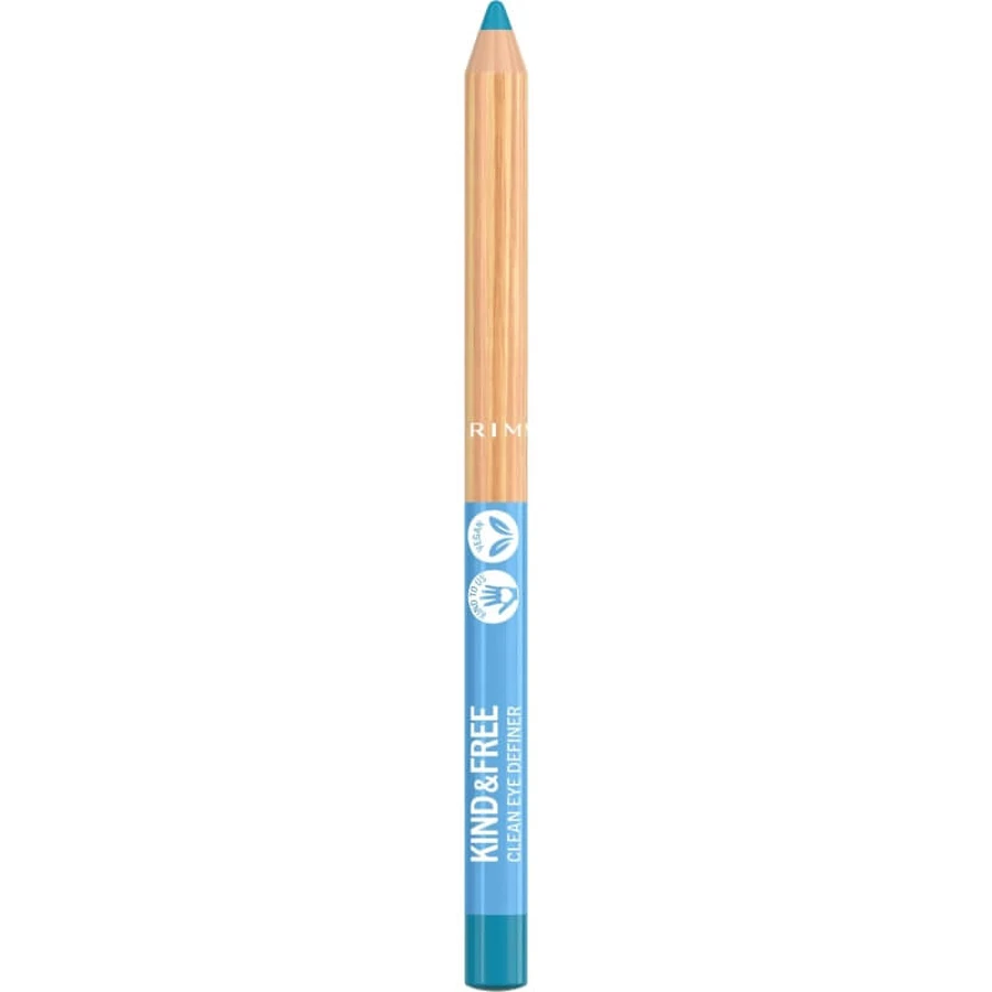 Rimmel Kind & Free Clean Eye Definer - Crayon pour les yeux n° 06 Anime Blue