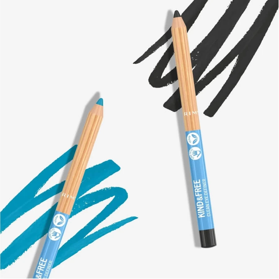 Rimmel Kind & Free Clean Eye Definer - Crayon pour les yeux n° 06 Anime Blue
