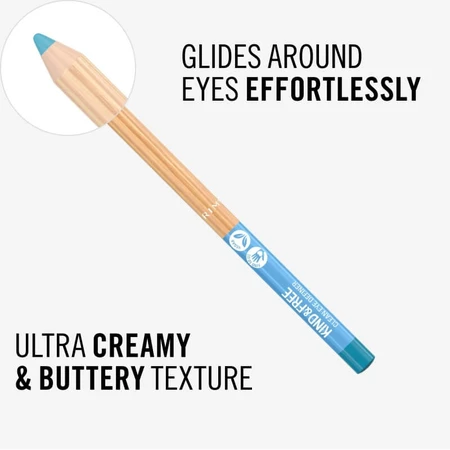Rimmel Kind & Free Clean Eye Definer - Crayon pour les yeux n° 06 Anime Blue