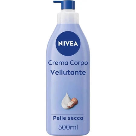 Nivea Velvety - Crema corporal para piel seca, 500 ml