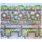 Alfombra de juegos interactiva Prince Lionheart, extragrande, de doble cara y plegable