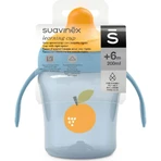 Suavinex Go Natural 6 m+ - Lichtblauwe drinkbeker, 200 ml
