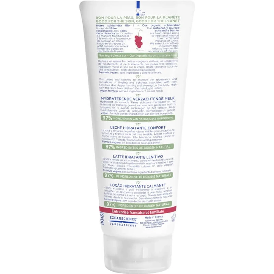 Lotion hydratante apaisante Mustela - Lotion hydratante apaisante pour le corps, 200 ml