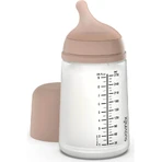 Suavinex Zero Zero Medium 3m+ - Anti-koliekfles met gemiddelde doorstroming, 270 ml